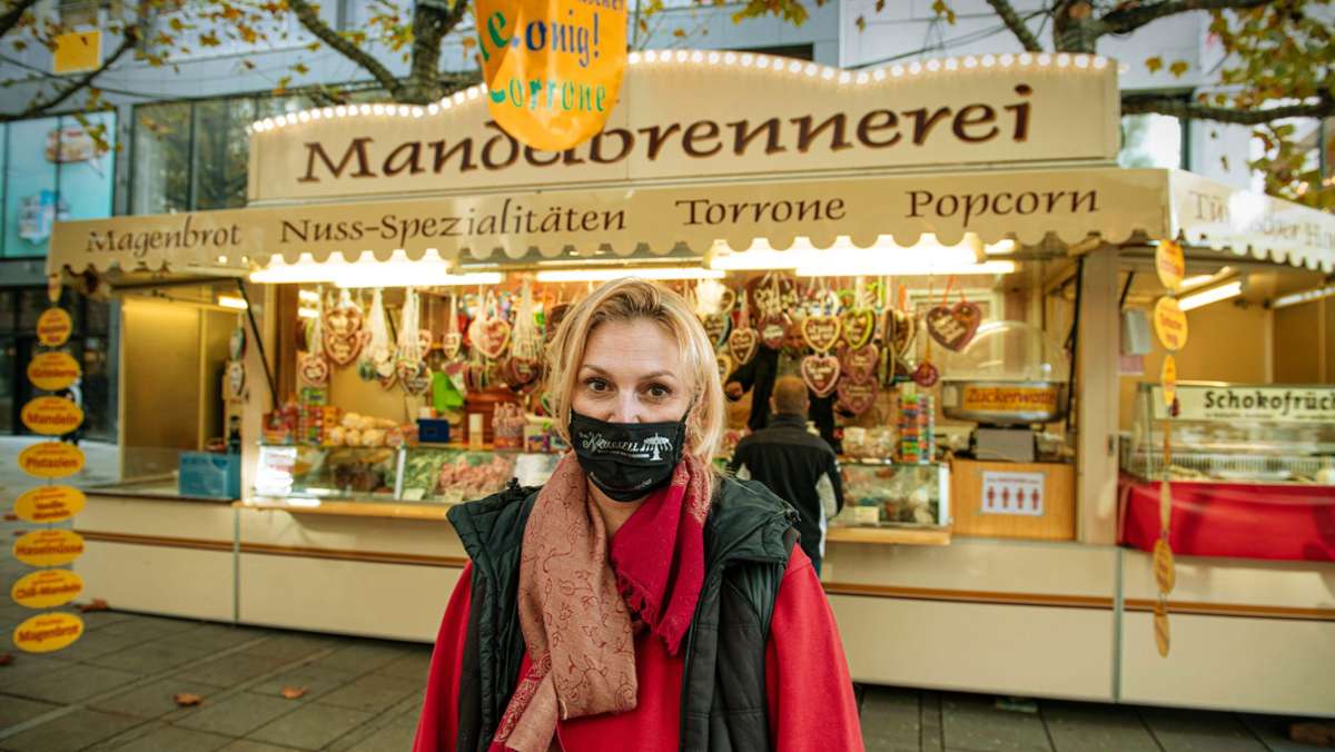 Corona-Krise bei Schaustellern in Stuttgart: Melanie Weeber: „Endlich wieder  unter den Menschen“