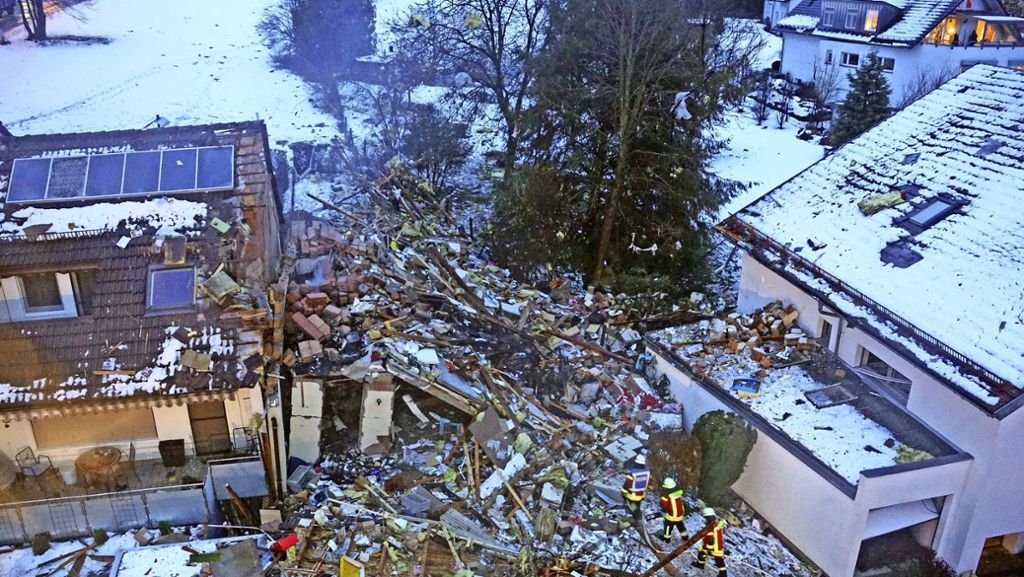 Donzdorf: Gasexplosion: Lob für Helfer