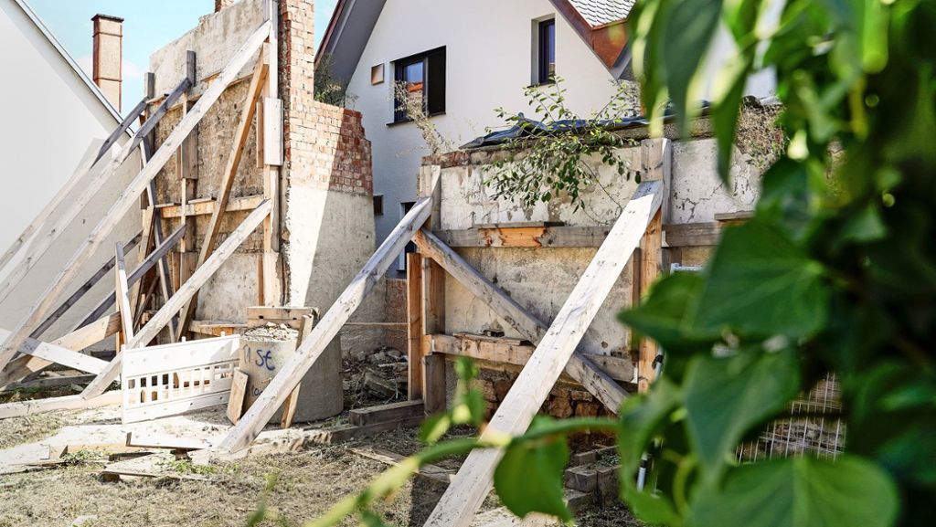 Ortskern in Oberriexingen: Sanierung der Stadtmauer viel teurer als erwartet