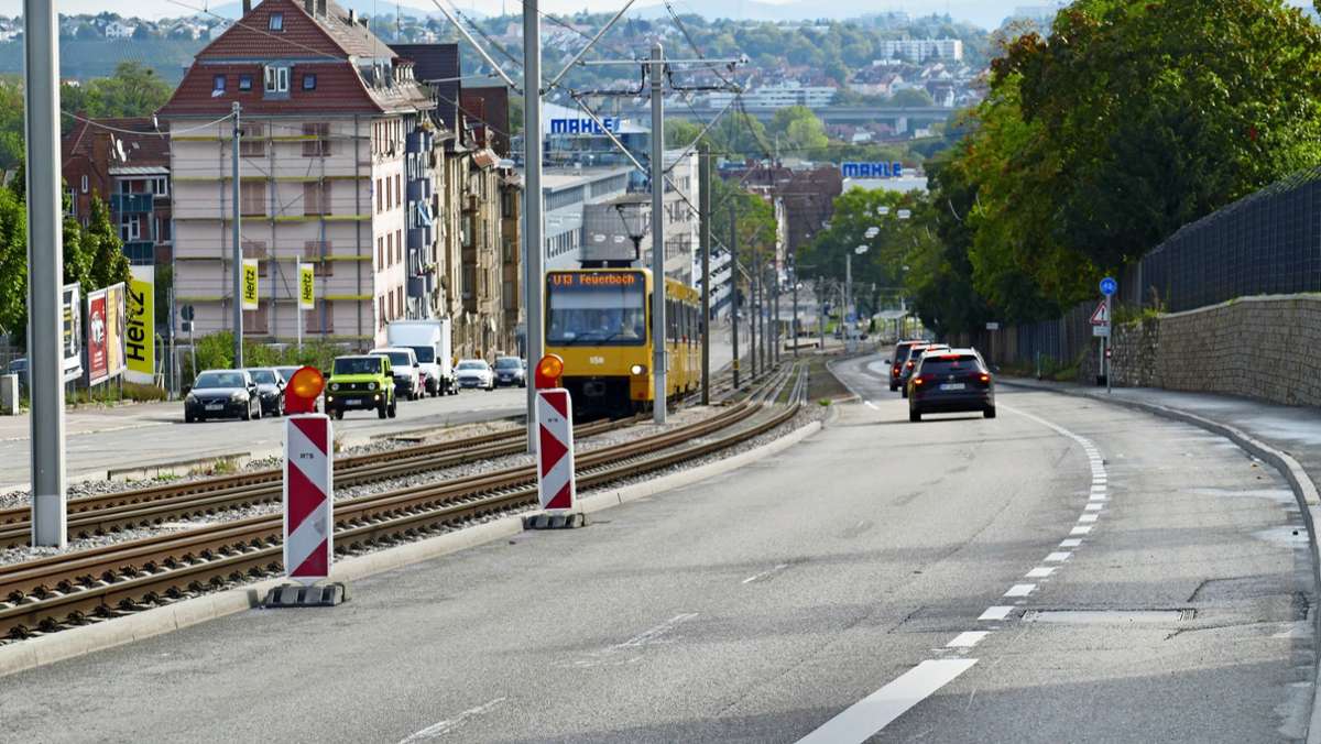 Straßenbau in Bad Cannstatt: Pragstraße ändert ihr Gesicht
