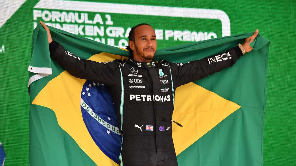 Formel-1 in São Paulo: Lewis Hamilton schlägt gegen Verstappen zurück