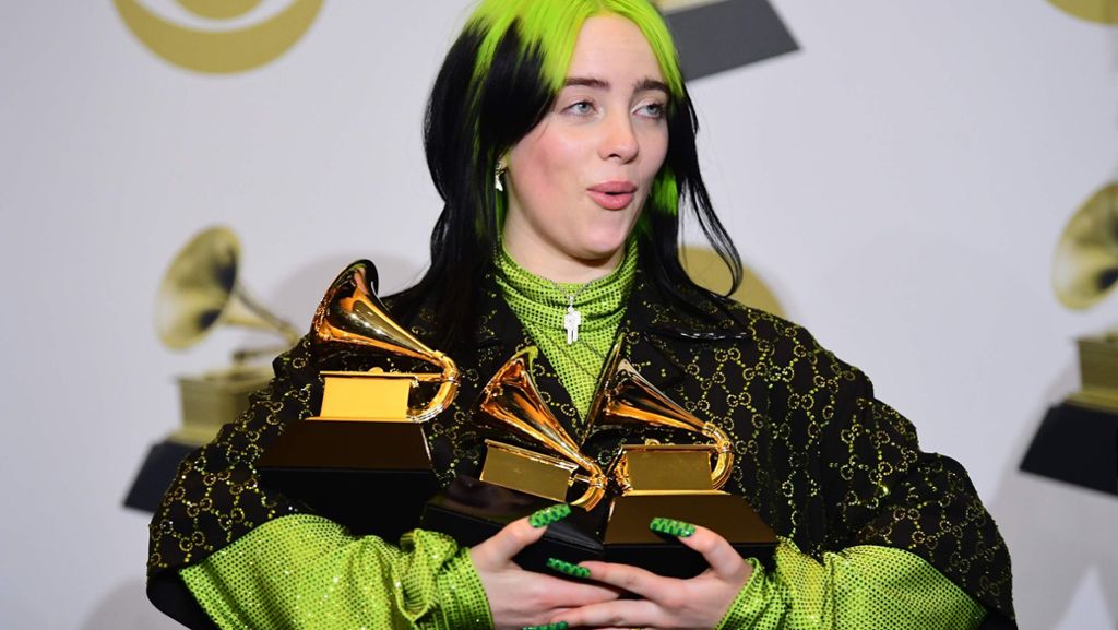 Grammys 2020: Billie Eilish räumt vier Hauptkategorien ab