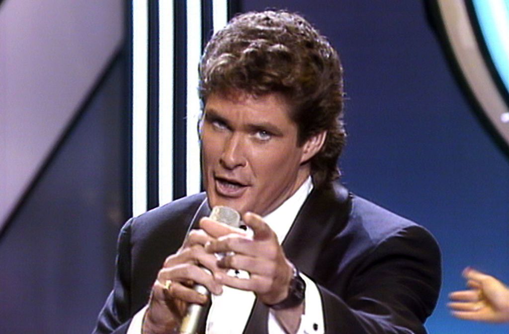 David Hasselhoff hat lange vor 1989 auch als Sänger gearbeitet.
