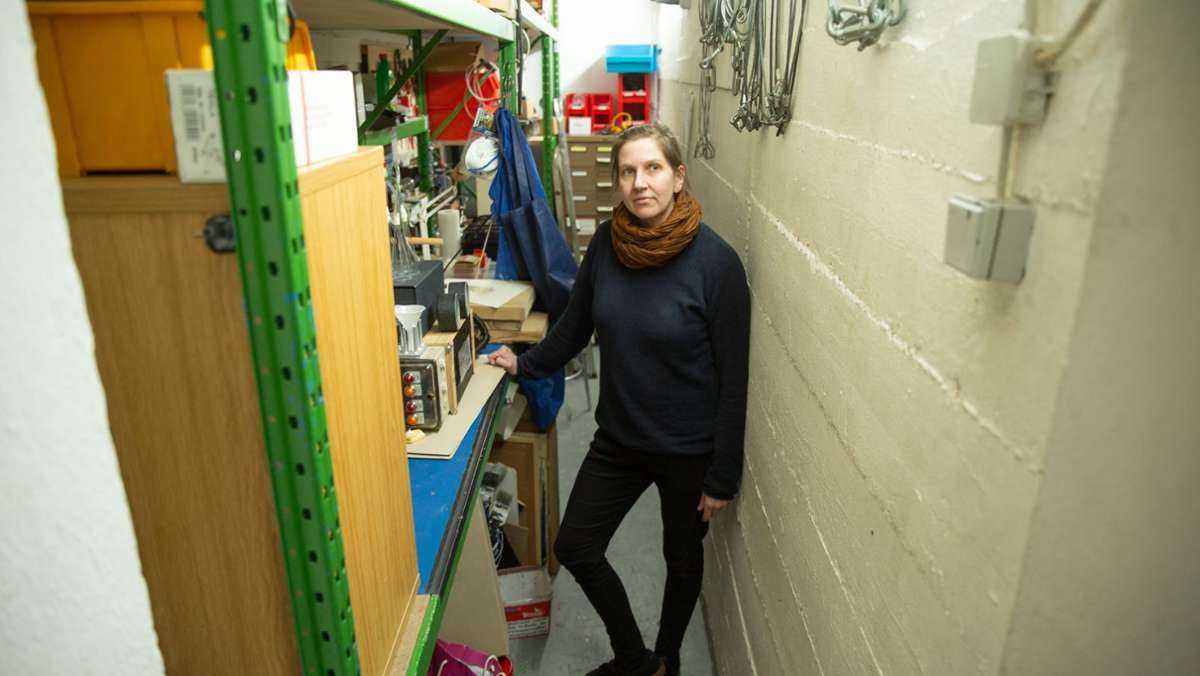 Requisiteurin Marion Holz: Sie macht Häppchen aus Spülschwämmen