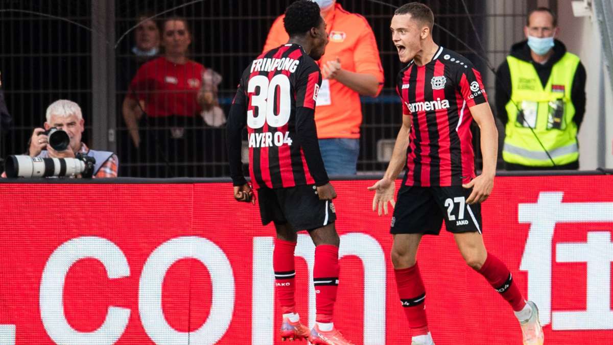 Florian Wirtz zeigt sich in der neuen Saison weiter in blendender Form. Beim 1:0 von Bayer Leverkusen gegen den FSV Mainz 05 macht der 18-Jährige das Tor des Tages – und sorgt für einen Rekord. 