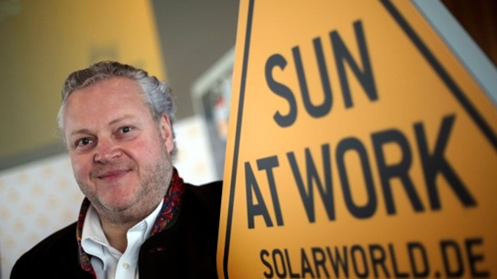 Solarworld-Chef: Der Pionier will sein  Lebenswerk retten