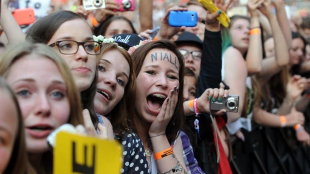 One Direction: Kreischalarm bei den Düsseldorfer Teenies