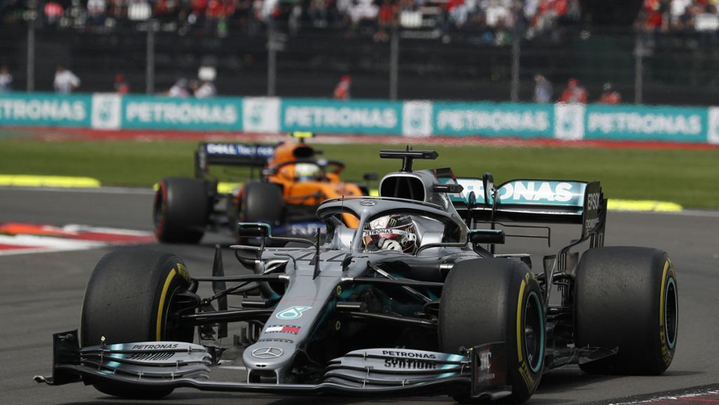 Formel 1 in Mexiko: Trotz Sieg: Hamilton  muss noch auf den Titel warten