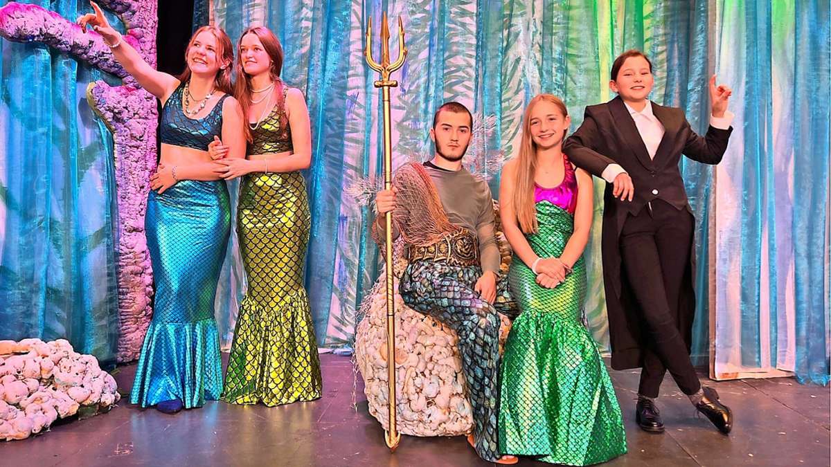 „Die kleine Meerjungfrau“ in Filderstadt: Neues Ensemble spielt altes Märchen