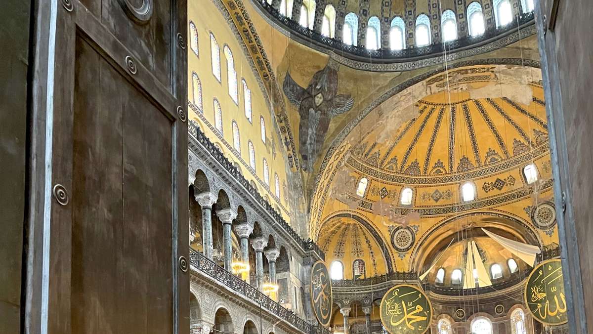 Weltkulturerbe in Istanbul: Hagia Sophia mutwillig beschädigt
