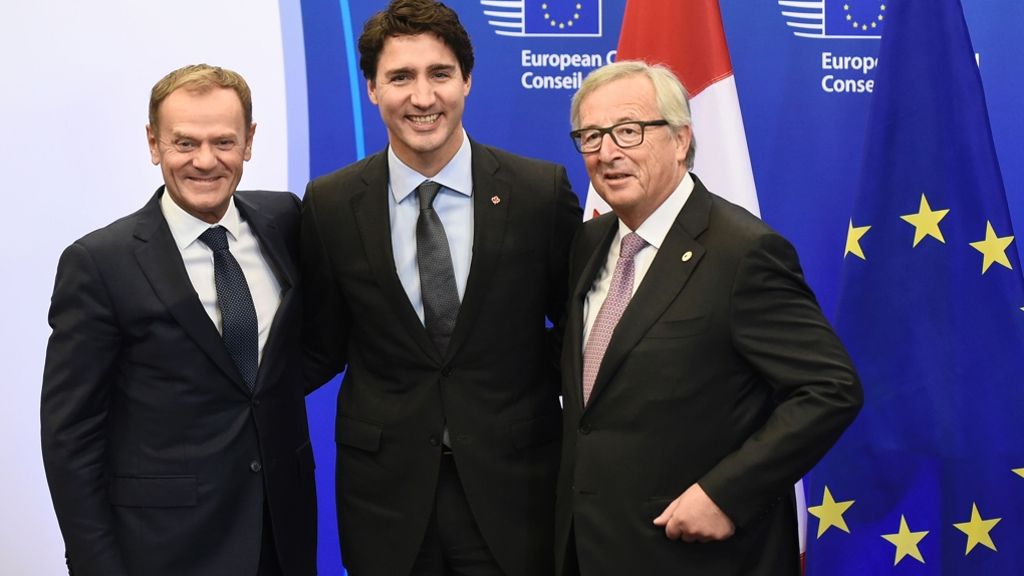 Handelspakt: Ceta von EU und Kanada unterzeichnet