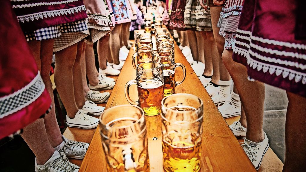 Stuttgarter Brauereien und das Volksfest: Das Wetteifern der Platzhirsche