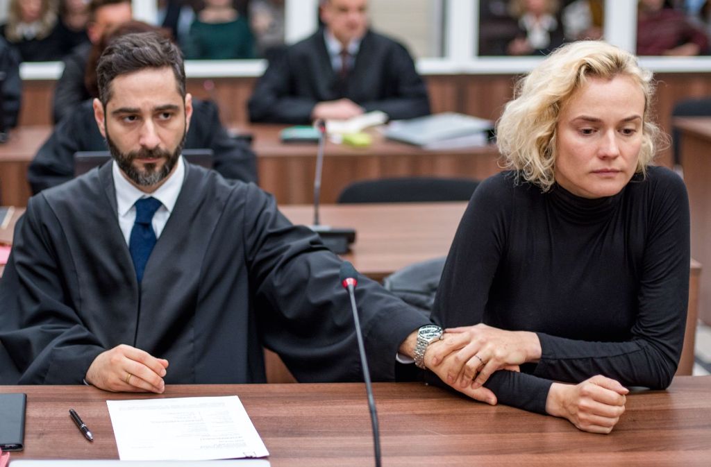 Frustrierte Nebenkläger vor Gericht: Denis Moschitto, Diane Kruger
