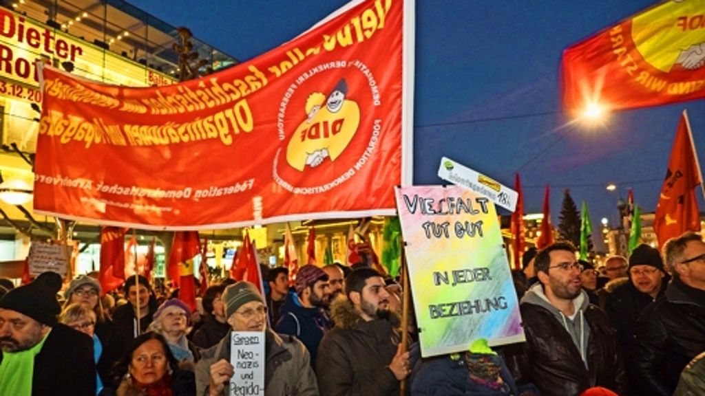 Anti-Rassismus Kundgebung in Ludwigsburg: „Pegida ist eine Schande“
