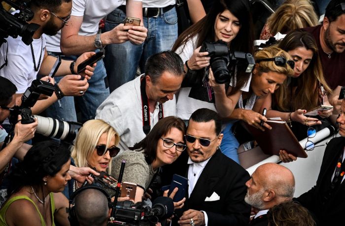 Johnny Depp in Cannes: Amber Heards Schatten