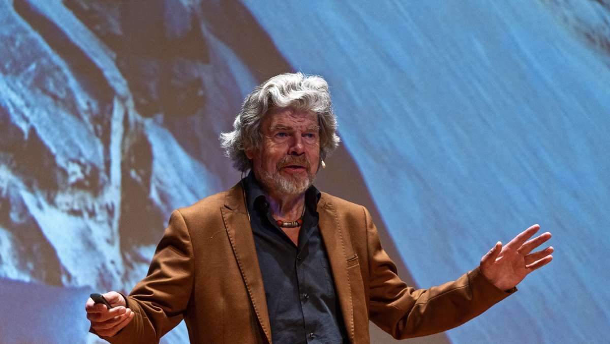 Reinhold Messner in Leonberg: Kult-Bergsteiger spricht über seinen Schicksalsberg