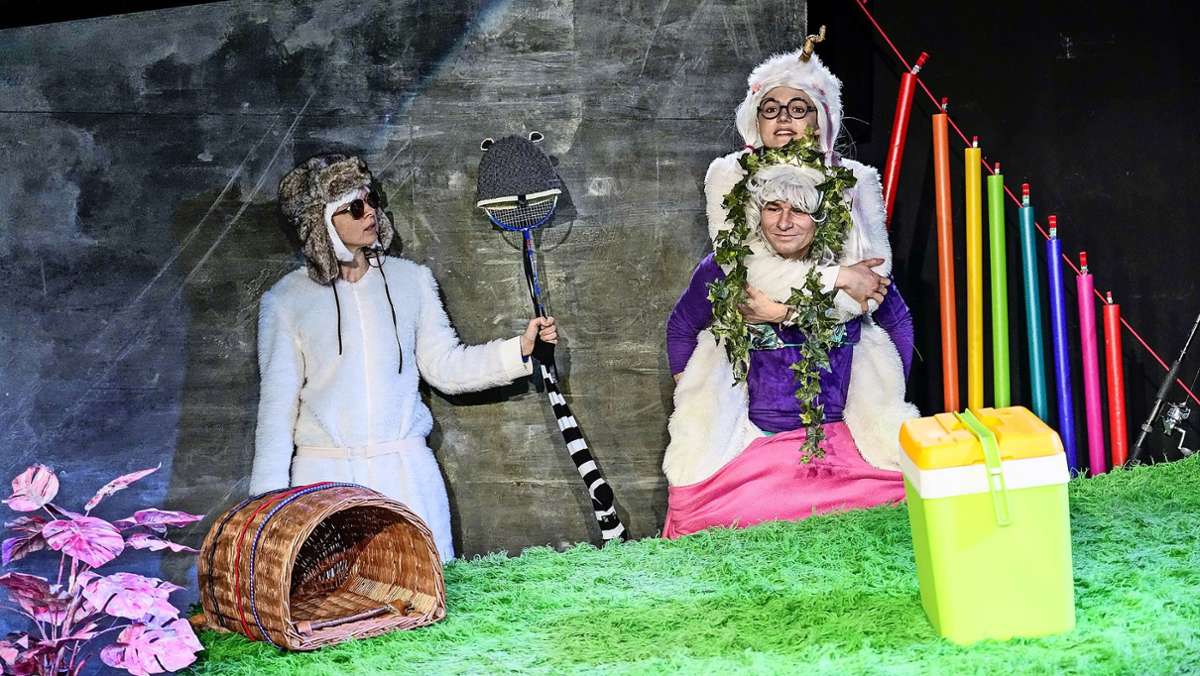 Kindertheaterpremiere: Trotz und Scherz  im Herzwald, Wortwitz und  Spaß im Theater