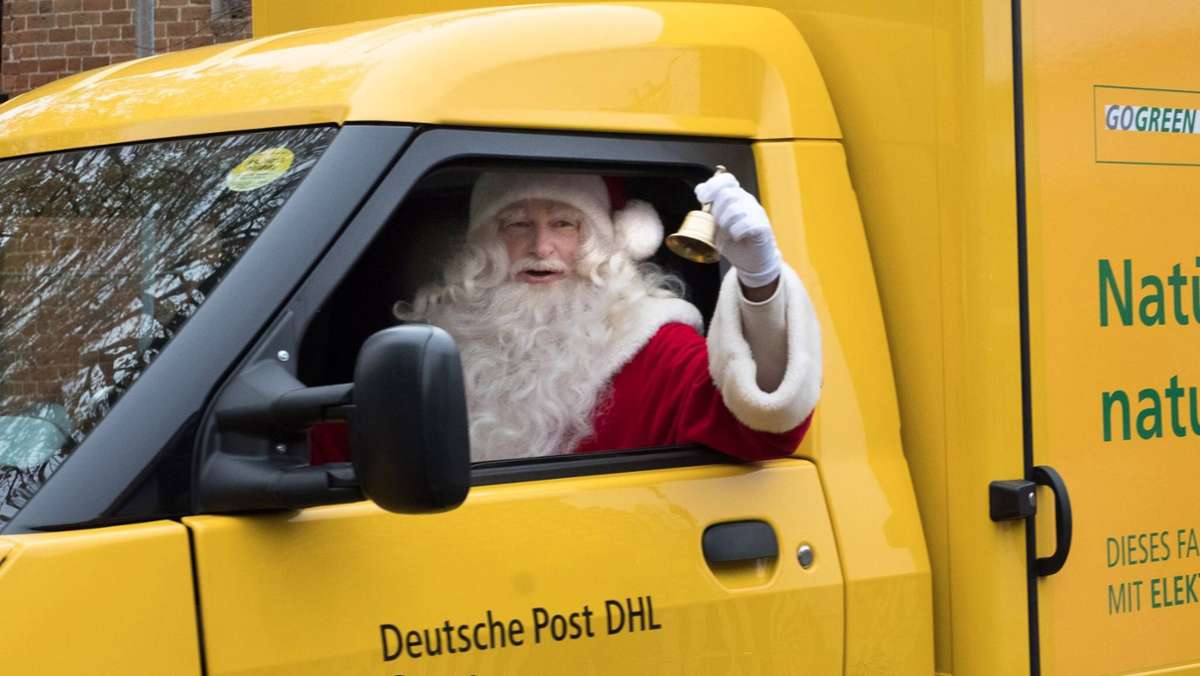Weihnachtspakete: Bei DHL      und Co. geht  jetzt  wieder die Post ab