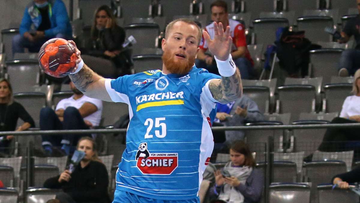 Handballer Patrick Zieker vom  TVB Stuttgart: „Wir sollten die Tabellenführung nicht zu hoch hängen“