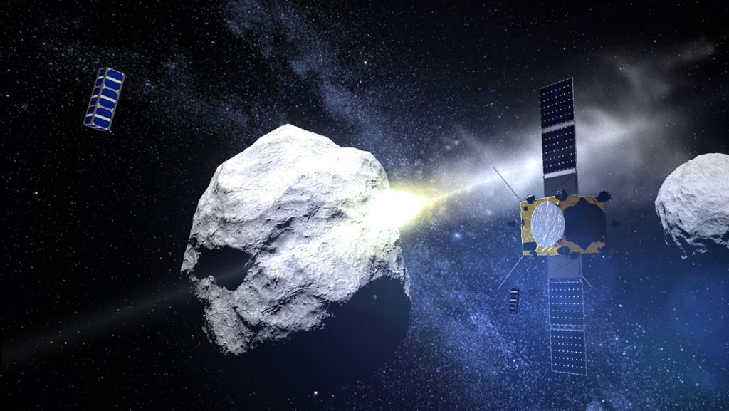Weltall: Gefahr gebannt   – großer Asteroid verfehlt Erde