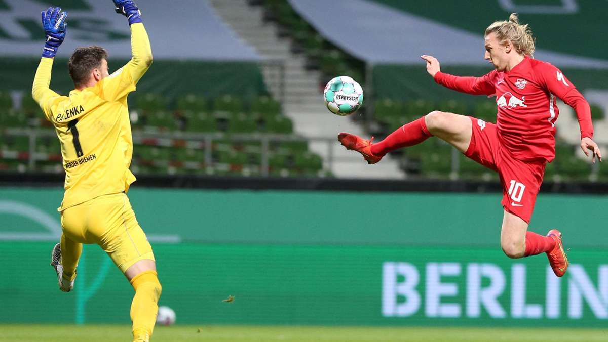 DFB-Pokal: Leipzig nach Krimi in Bremen im Finale
