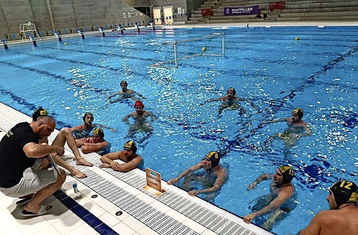 Der SV Ludwigsburg trainiert für das Turnier in Montpellier. Foto: Schwimmverein Ludwigsburg