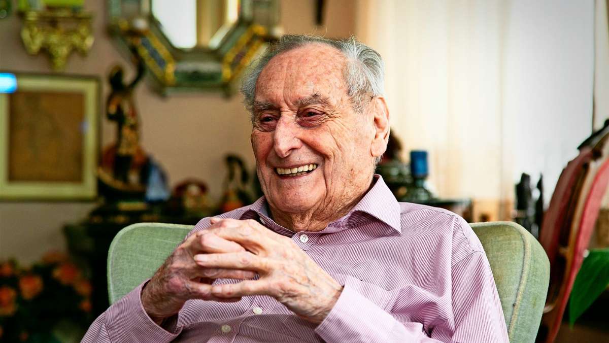 Schwäbisches Erfolgsduo: Schultheiß spielt mit 96 Jahren den Conférencier von Huby