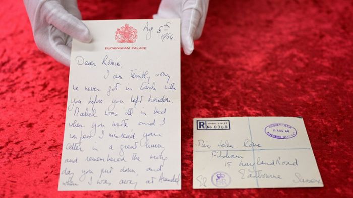 Brief der Königin von England in Leinfelden-Echterdingen: „Er macht alle glücklich“, schrieb die Queen