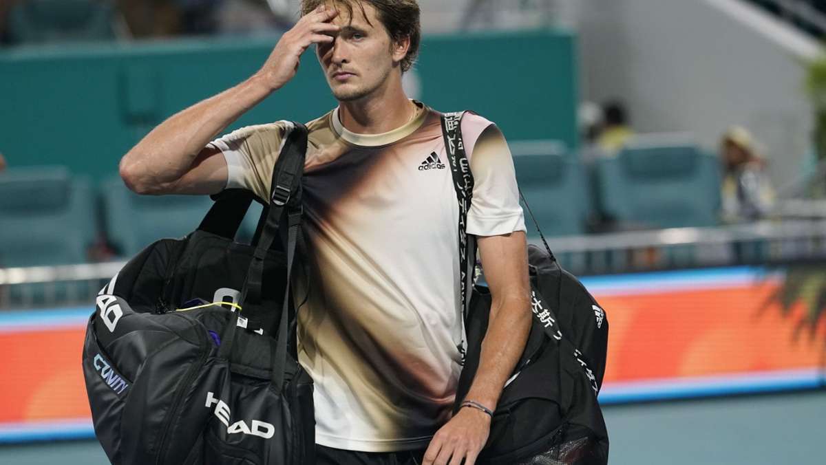 Tennis-Masters in Miami: Alexander Zverev verliert Viertelfinale gegen Casper Ruud