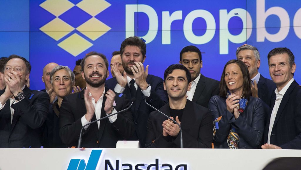 Dropbox: Fulminantes Börsendebüt in New York