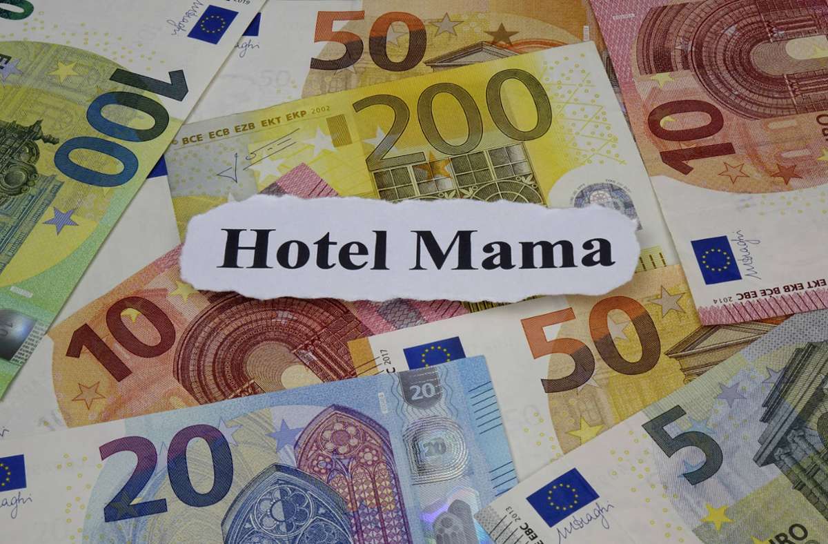 In der Vergangenheit sprach man häufig vom „Hotel Mama“. (Symbolbild) Foto: imago//Sascha Steinach