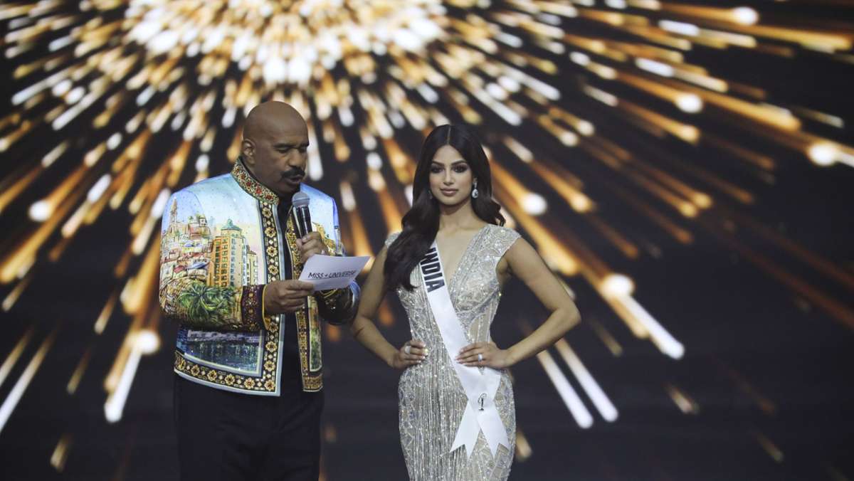  Vor dem „Miss Universe“-Wettbewerb gab es heftige Kritik an der Veranstaltung, Südafrika entzog seiner Kandidatin sogar die Unterstützung. Eine Miss muss es aber geben: Harnaaz Sandhu aus Indien. 