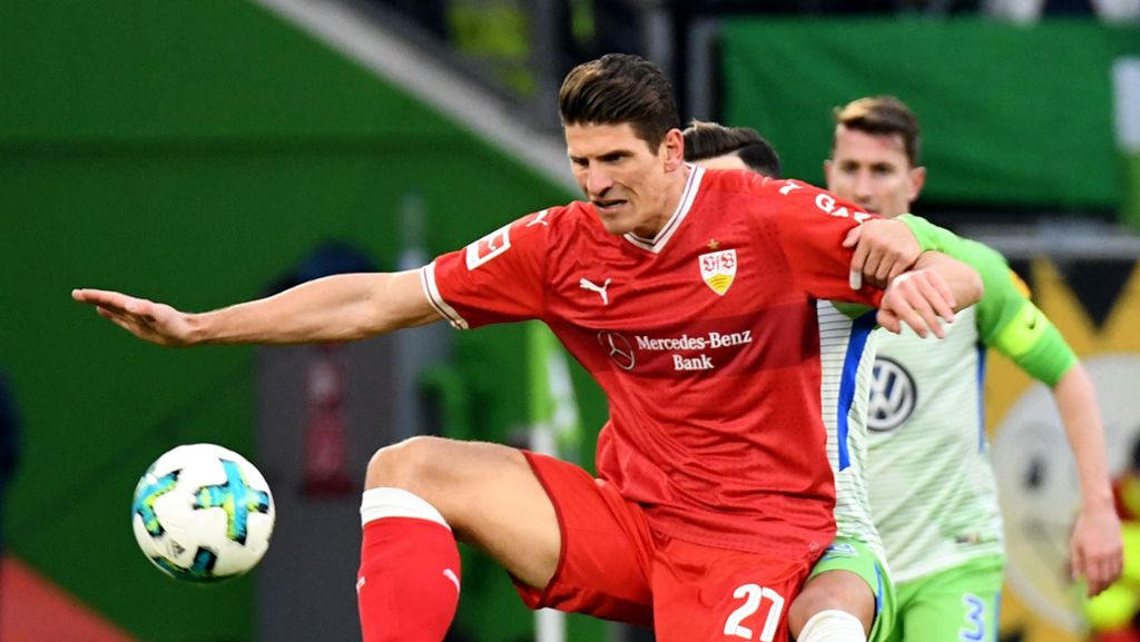 VfB Stuttgart beim VfL Wolfsburg: Mario Gomez rettet ein Unentschieden