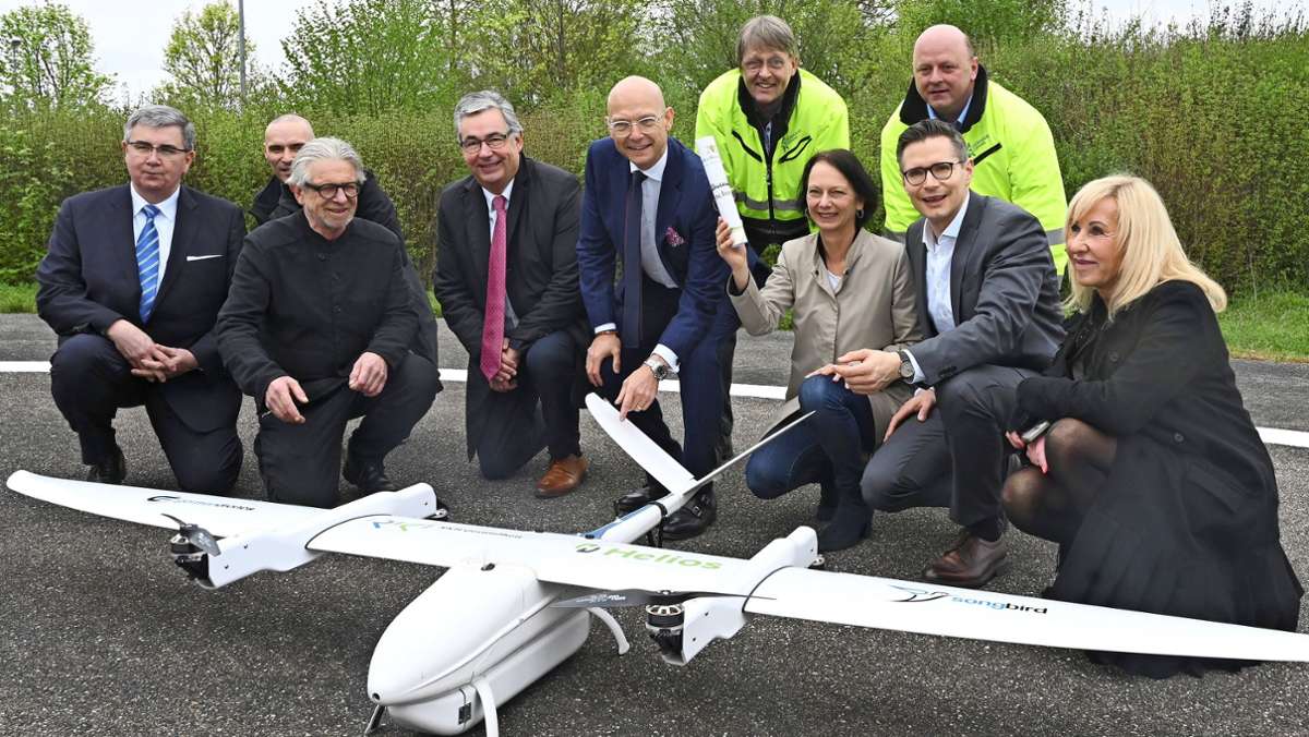 Ludwigsburger Kliniken betreten Neuland: Gewebeproben  fliegen   per Drohne ins Labor
