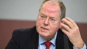 Peer Steinbrück verlässt den Bundestag