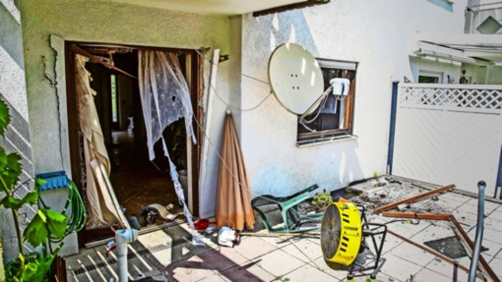 Bietigheim-Bissingen: Gasexplosion gilt als Mordversuch