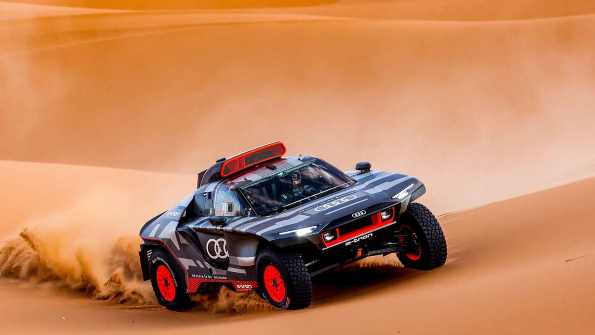 Audi bei der  Rallye Dakar: Mit dem Elektroauto durch die Wüste