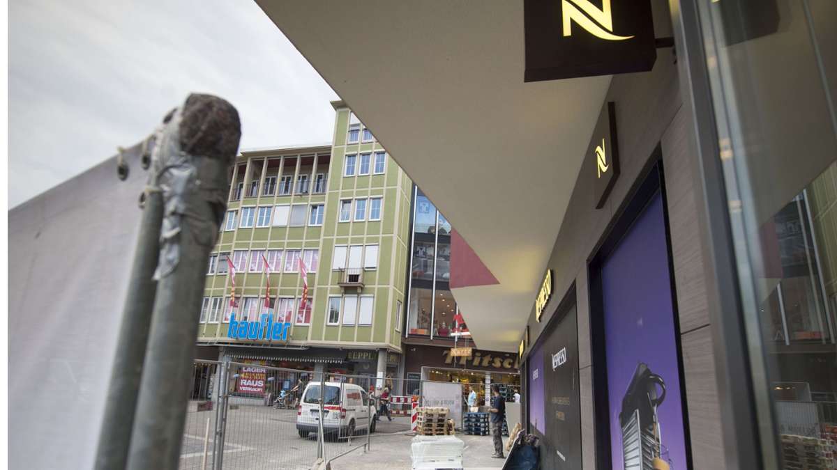 Nespresso am Marktplatz in Stuttgart: Filiale öffnet heute das letzte Mal