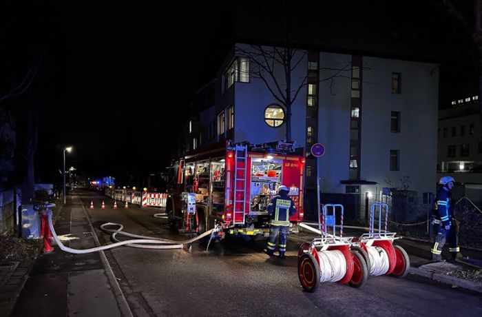 Ludwigsburg: Brand in der Psychiatrie – fünf Menschen leicht verletzt