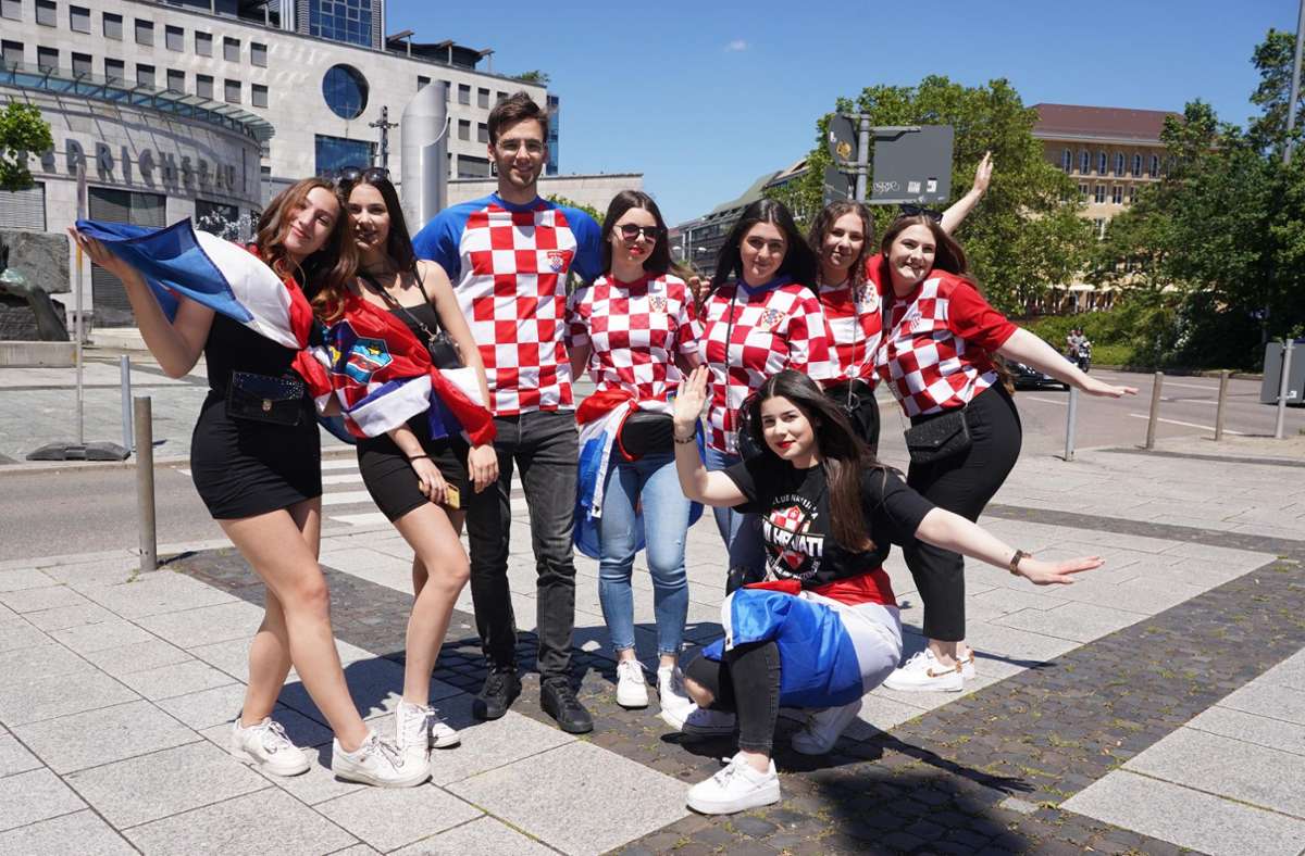 Alles in allem zeigen sich die kroatischen Fans als faire Verlierer.
