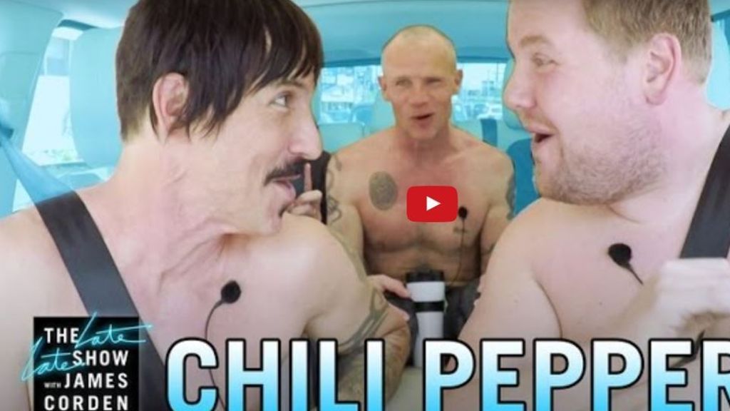 Karaoke im Auto: Die Red Hot Chili Peppers ziehen blank