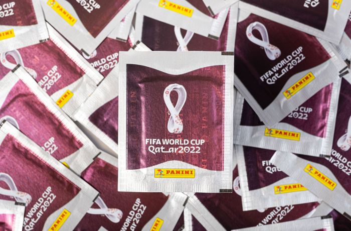 Darf man bei dieser WM Fußball-Sticker sammeln?
