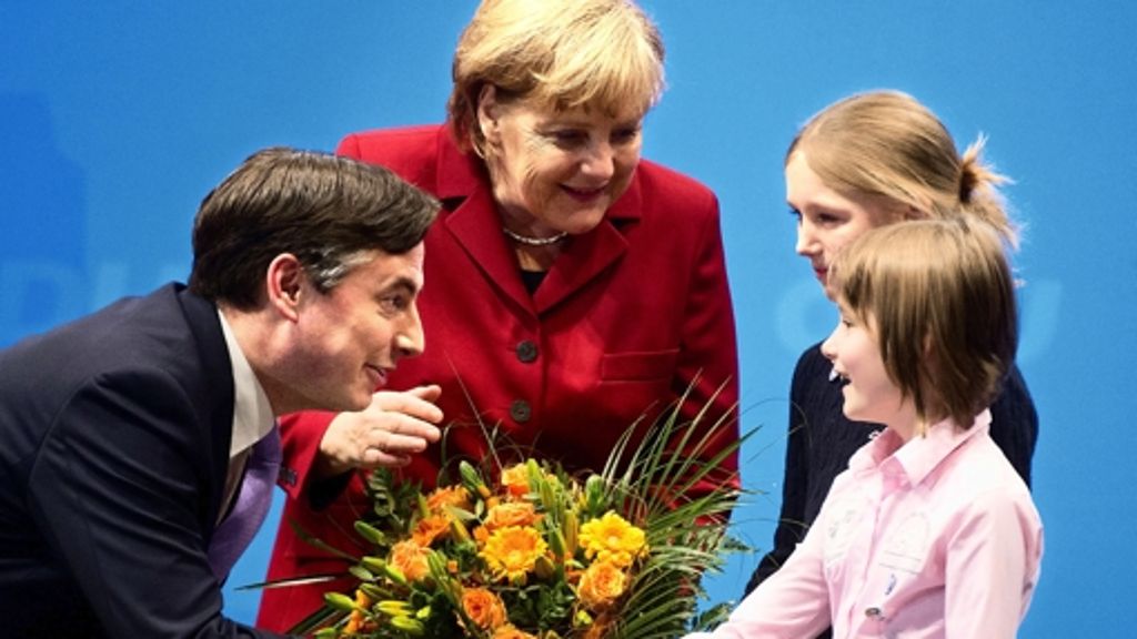 Merkel und die CDU: Über Steinbrück verliert Merkel kein Wort
