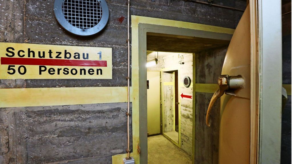 Bunker unter der Jägerhofkaserne: Abstieg in die Zeit der atomaren Bedrohung