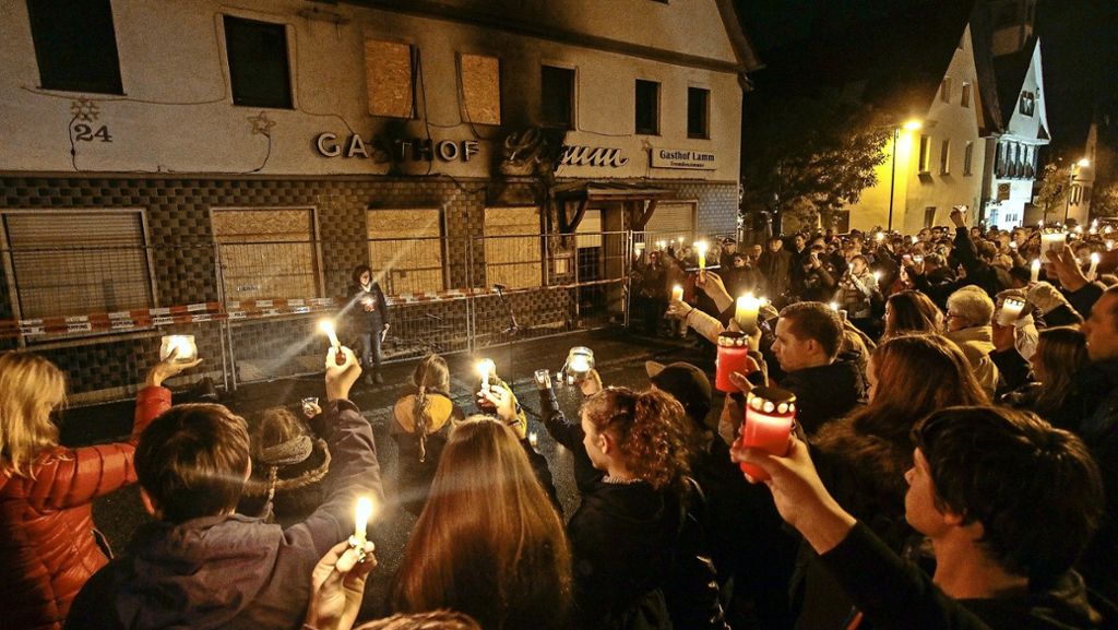 Eine Brandstiftung in Remseck vor drei Jahren: Die Legende vom rechtsextremen Anschlag
