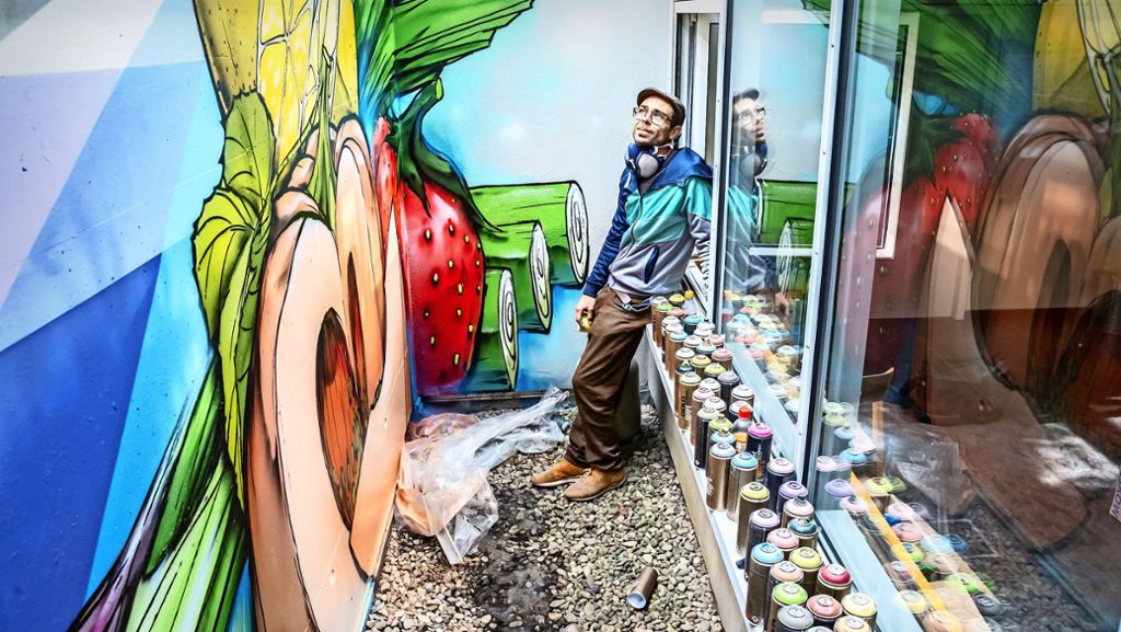 Stuttgarts Graffiti-Star Jeroo: Vom illegalen Sprayer zum gefragten Künstler