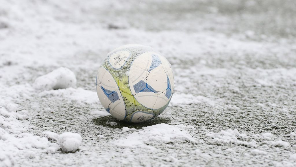 Wegen zu viel Schnee: Dritt-Liga-Spiel in Großaspach abgesagt