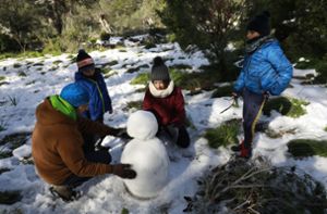 Zum Frauentag gibt es Schneemänner auf Mallorca
