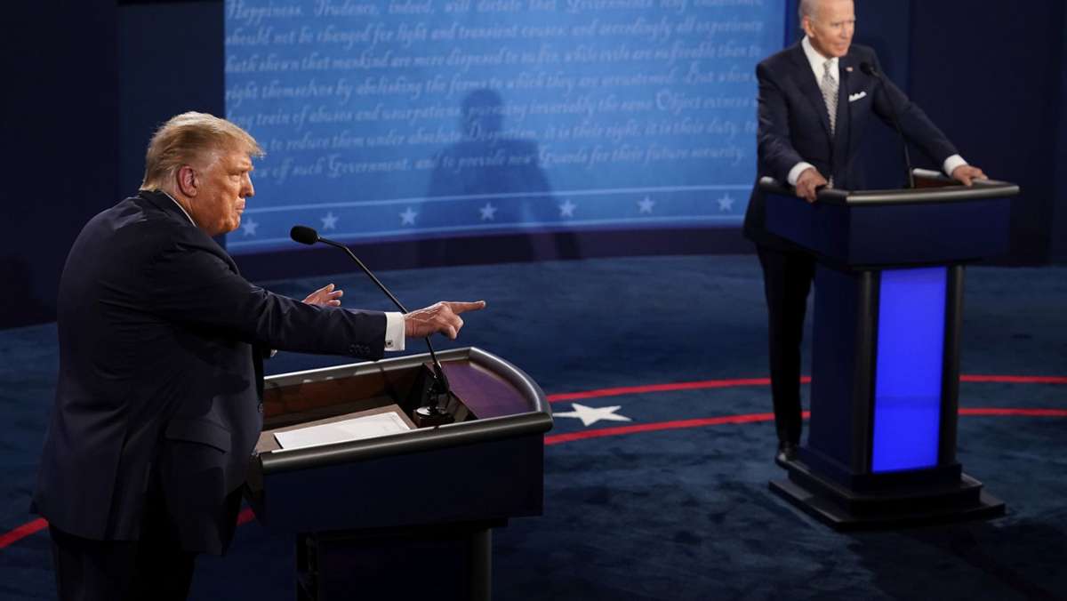 Donald Trump über Beau und Hunter Biden: Der vielleicht bitterste Moment des TV-Duells