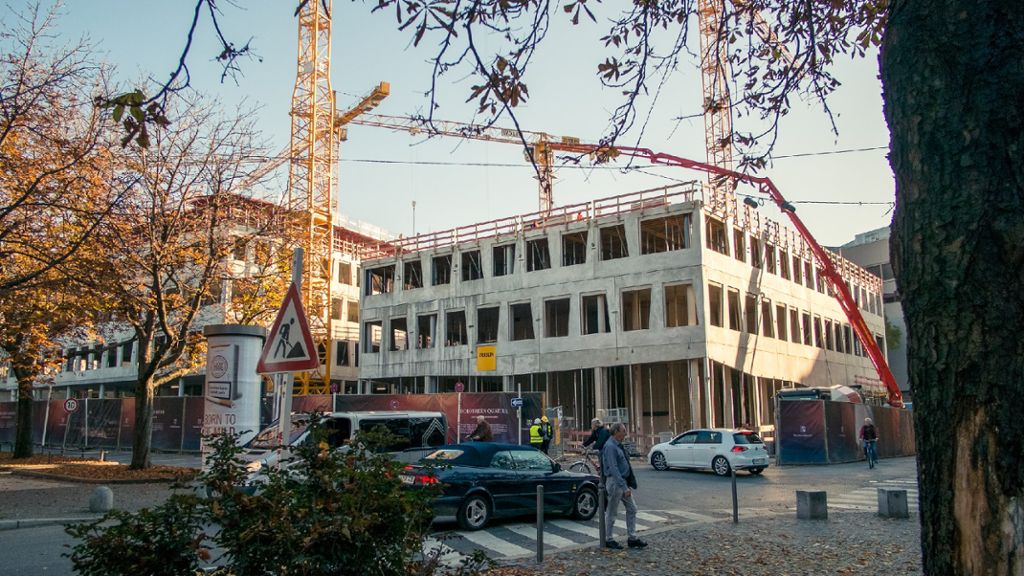 Baustellen in Stuttgart: Das Dorotheen-Quartier nimmt Formen an